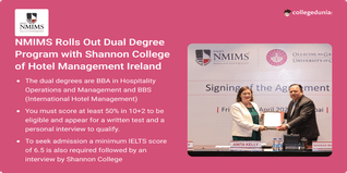 NMIMS Rolls Out Dual Degree Program with Shannon College of Hotel Management Ireland; Check Details Here